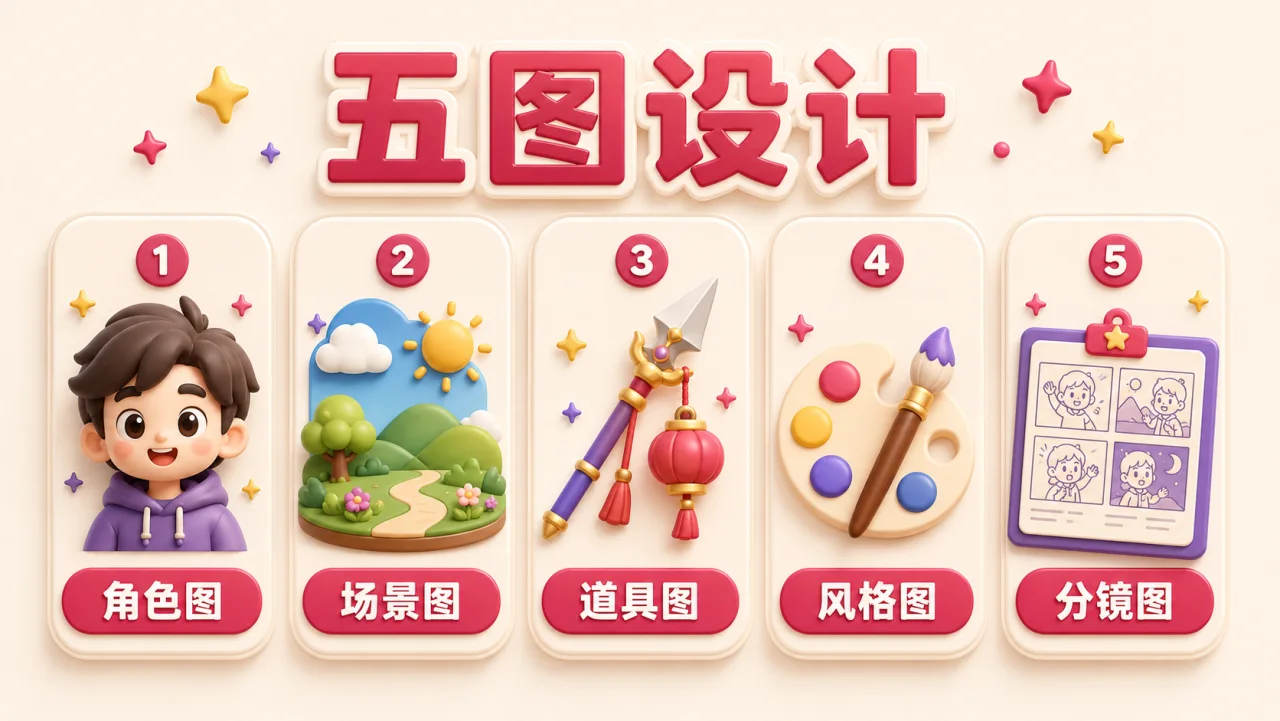 本段 3D 資訊圖卡
